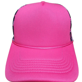 Pink with Leopard Mesh
