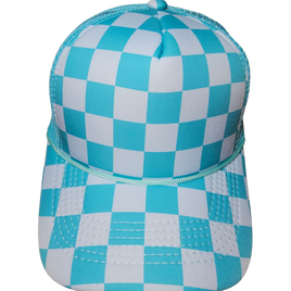 Auqua Checkered Blank Hat