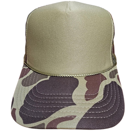 Army Green Camo Bank Hat