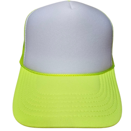 Neon Yellow Blank Hat